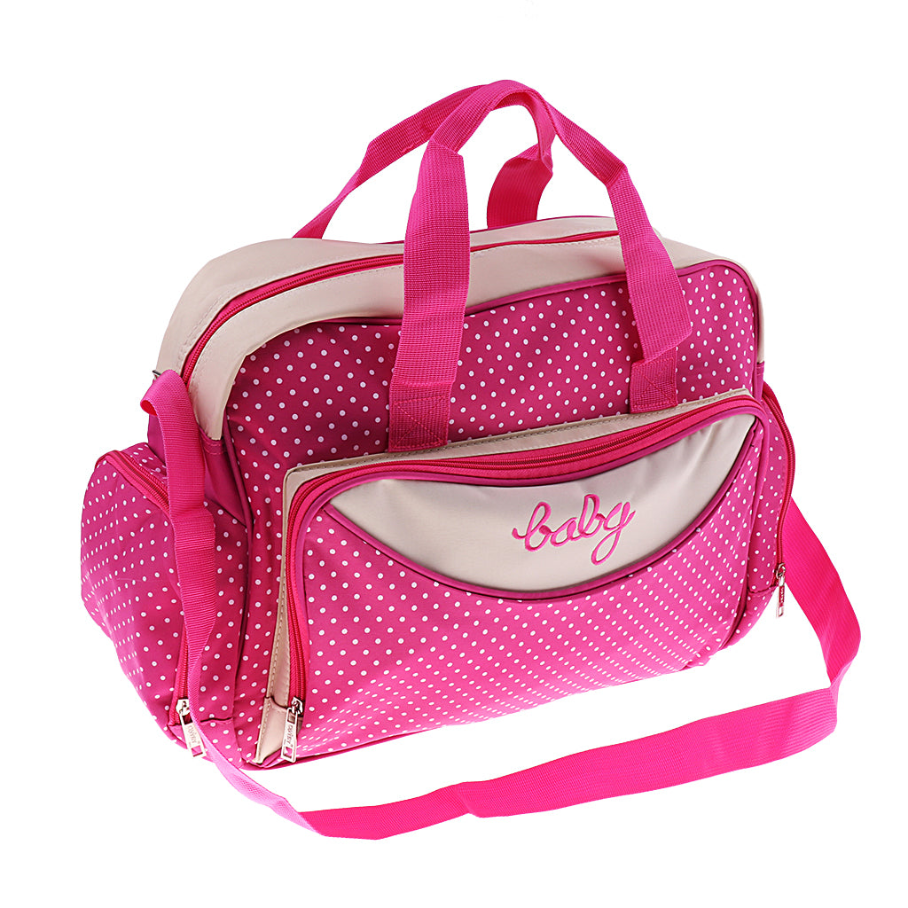 Maxbell Baby Changing Diaper Nappy Bag Mummy Mother HandbagSmall Rose
