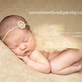 Maxbell Baby Girls Boys Angel Wings Costume Photo Photography Prop Outfits White