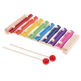 Maxbell Baby Kid Educational 8 tone Xylophone Musical Toys Wooden Developmental Toys