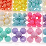Maxbell DIY Colorful Beads Bracelet Kids Jigsaw Puzzle Beads Toys Style 8