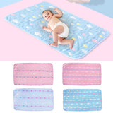 Maxbell Changing Diaper Pad Baby Infant Urine Mat Nappy Bed 50x70cm Blue Tree