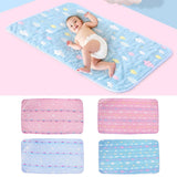 Maxbell Changing Diaper Pad Baby Infant Urine Mat Nappy Bed 100x56cm Pink clouds