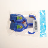 Maxbell 2 pieces Baby Hang Pram Hooks Clips Buggy Pushchair Hanger PlasticBlue