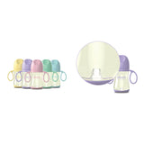 Maxbell Newborn Baby Feeding BPA Free Safe Wide Neck Infant Feeding Bottle Purple