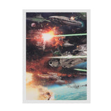 Maxbell 3Panel Art Oil Painting Canvas Picture Space Shuttle War Wall Decor  30x45cm