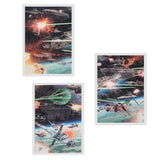 Maxbell 3Panel Art Oil Painting Canvas Picture Space Shuttle War Wall Decor  30x45cm