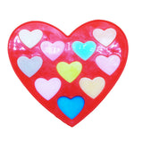 Max Silicone Fondant Mold Cake Decorating Chocolate Baking Mould Tool DIY Heart Red