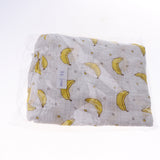 Maxbell Baby Swaddling Blanket Soft Muslin Cotton Swaddle Towel Banana