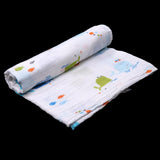 Maxbell Baby Cotton Gauze Wrap Towel Infant Swaddle Blankets Little whale