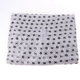 Maxbell Baby Cotton Gauze Multi-purpose Towel Wrap Blanket Letter XO