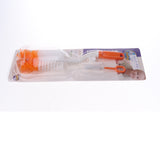 Maxbell Baby Newborn Bottle Valve and Teat Brush Cleaning Set Orange