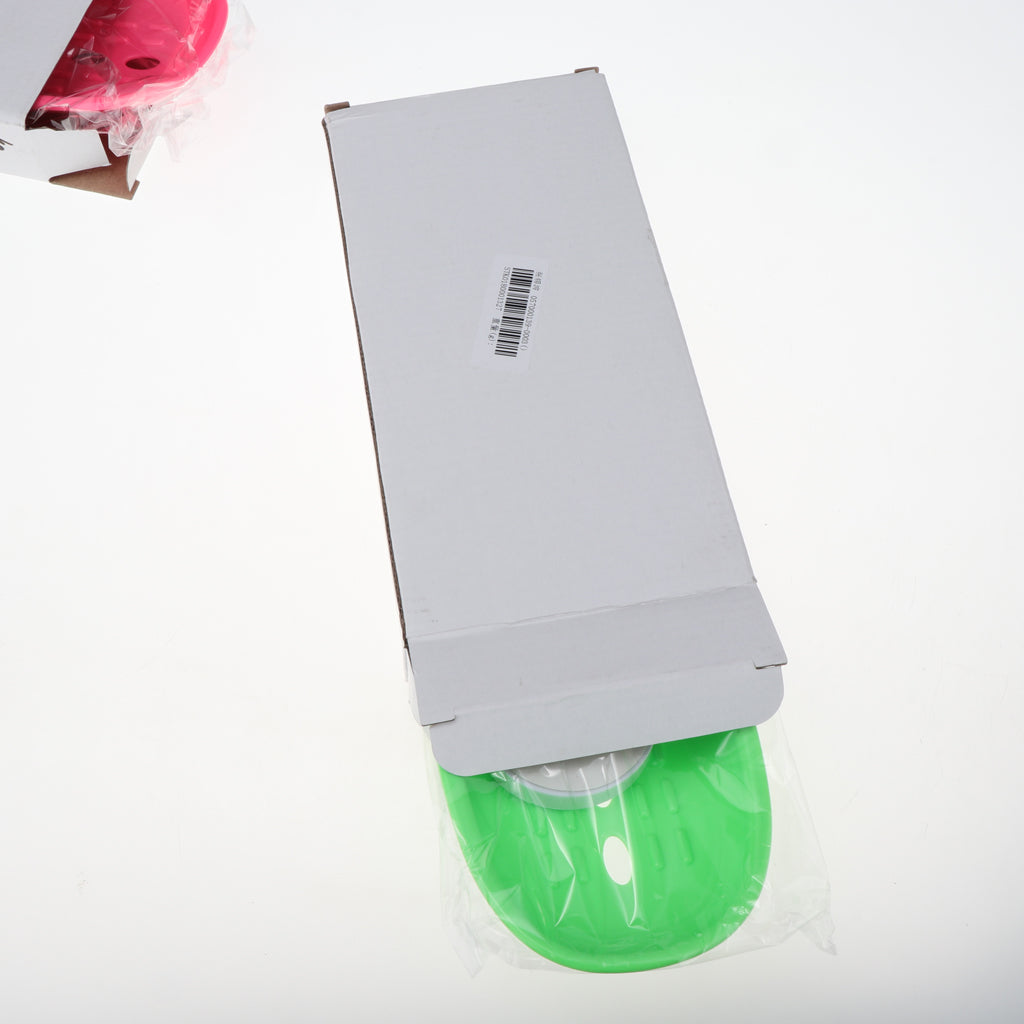 Maxbell Bathroom Shower Soap Dish Holder Self Adhesive Box Case Fast Draining Green