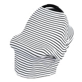 Maxbell Baby Car Seat Nursing Covers Breastfeeding Cover CarseatBlack Pinstripe