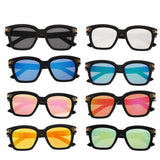 Max Classic Sunglasses KIDS Girls Boys Plastic Frame UV400 Black+White