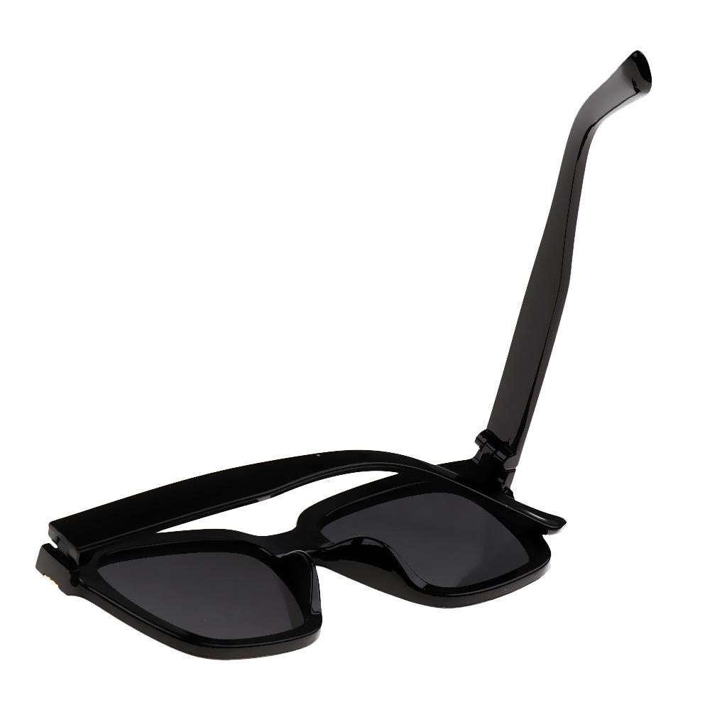 Max Classic Sunglasses KIDS Girls Boys Plastic Frame UV400 Black+Grey