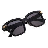 Max Classic Sunglasses KIDS Girls Boys Plastic Frame UV400 Black+Grey