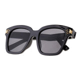 Max Classic Sunglasses KIDS Girls Boys Plastic Frame UV400 Black+Grey