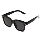 Max Classic Sunglasses KIDS Girls Boys Plastic Frame UV400 Black+Grey