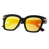 Max Classic Sunglasses KIDS Girls Boys Plastic Frame UV400 Black+Red