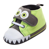 Baby Boys Girls Shoes Sneakers Crib Prewalker Trainers 12-18Months Green