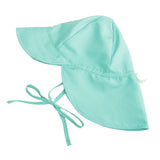 Maxbell Kids Baby Boys Girl Flap Sun Protection Swim Hat Cap L Green