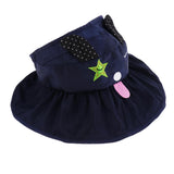 Maxbell Baby Sun Hat Summer Beach Hat Wide Brim Visor Cap Kids Navy