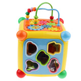 Maxbell Geometric Shape Puzzle Sorter Toy Education Muisc Box for Kids Baby