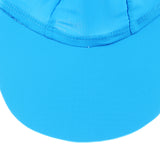 Maxbell Child UV protection UPF50+ swimming cap sunscreen cloak neck beach cap Blue