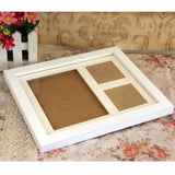Max Baby Handprint Kit & Footprint Photo Frame for Newborn Girls and Boys Pink