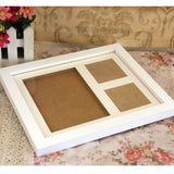 Max Baby Handprint Kit & Footprint Photo Frame for Newborn Girls and Boys Pink