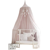 Maxbell Mosquito Net Bed Canopy Yarn Play Tent Bedding for Kids PlayingPink