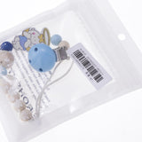 Maxbell Baby Cartoon Chain Unicorn Chain Wooden Grinding Teeth Pacifier Holder Blue