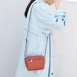 Maxbell Womens PU Leather Tassel Handbag Purse Satchel Crossbody Shoulder Bag Brown