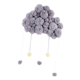 Maxbell Baby Kids Room Nursery Home Cloud Raindrop Wall Mural DecorGray