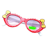 Heart Shape Cartoon Baby Girls Kids Outdoor Sunglasses Red White