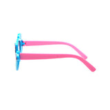 Heart Shape Cartoon Baby Girls Kids Outdoor Sunglasses Blue Pink