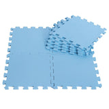 Maxbell Eva Soft Foam Floor Play mats Interlocking Tiles Kids Nursery Puzzle Blue