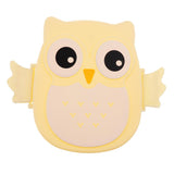 Max Cartoon 2 Compartment Bento Lunch Box Containers Yellow