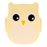 Max Cartoon 2 Compartment Bento Lunch Box Containers Yellow