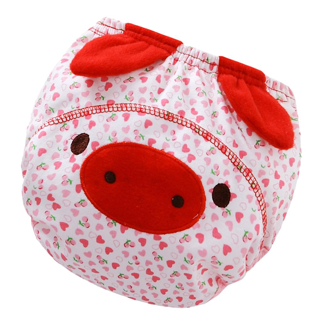 Maxbell Kids Potty Training Pants Boys Girls Nappy Diaper 80(11KG) Pig