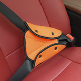 Maxbell Car Baby Safe Cover Harness Strap Adjuster Pad Kid Seat Belt Clip Orange