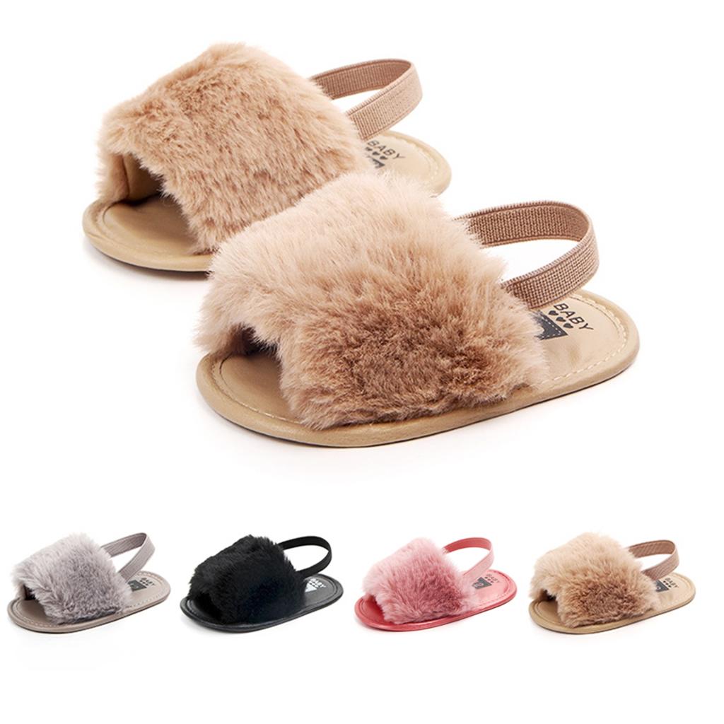 Maxbell Baby Toddler Girls Sandals First Walker Shoes for 0-24 Months 12-18MBlack