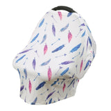 Maxbell Baby Infant Car Seat Nursing Covers Breastfeeding Cover CarseatColorful feathers