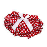 Max Baby Infant Pants Bow Print PP Shorts XL ( 12-24 Months ) Red wave point