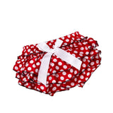 Max Baby Infant Pants Bow Print PP Shorts XL ( 12-24 Months ) Red wave point
