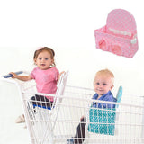 Maxbell Foldable Baby Shopping Cart Cushion Toddler Kids Trolley Chair Seat Mat Pink