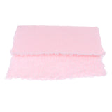 Maxbell DIY Baby Photo Props Newborn Photography Soft Fur Quilt Mat Blanket Rug Light Pink