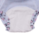 Maxbell Baby Infant Kids Four-Layer Gauze Diaper Learning PantsPurple heartSize 80