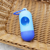 Max Portable Baby Diaper Nappy Discarded Bag Box Dispenser Holder Blue