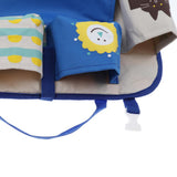 Max Oxford Cloth Car Storage Bag Folding Mobile Mummy Bag Blue